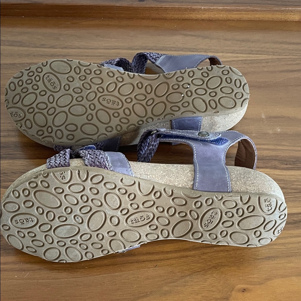Taos Trulie braided Purple Mauve Sandals - Picture 2 of 4